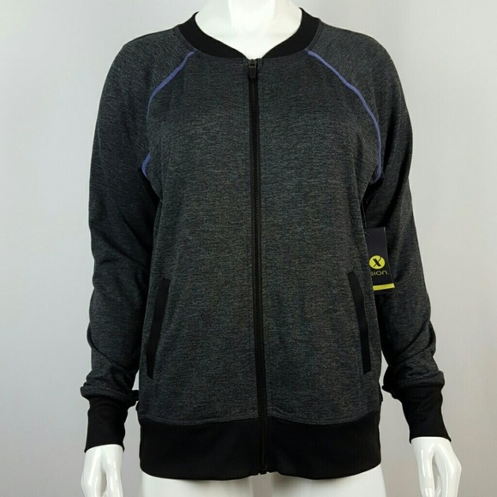 NEW Xersion Gray Track Jacket